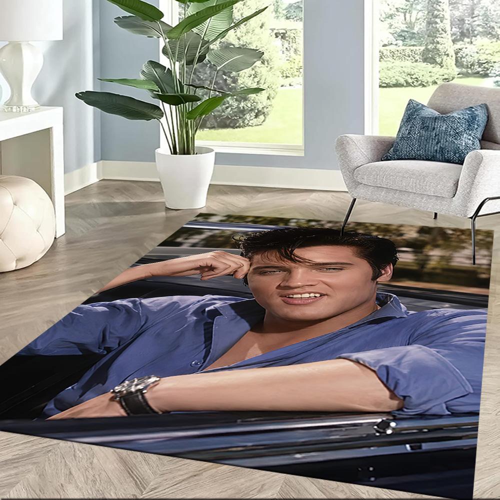 Elvis Floor Mat Design For Living Rooms Game Room Playrooms Study Room Antislip Rug Office Home Decor Perfect Gift For Womenmen