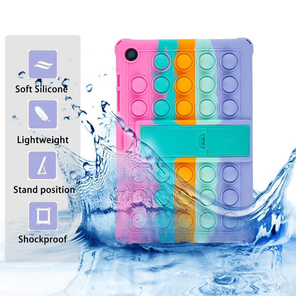 Для Samsung Tab A9 Plus Чехол 11 дюймов Мягкий Силиконовый Подставка Планшет Фунда Для Galaxy Tab A9 Plus Чехол Коке SM-X210 X216