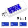 QC2.0 3.0 4-30v Electrical Power USB Capacity Voltage Tester Current Meter Monitor Voltmeter Ammeter
