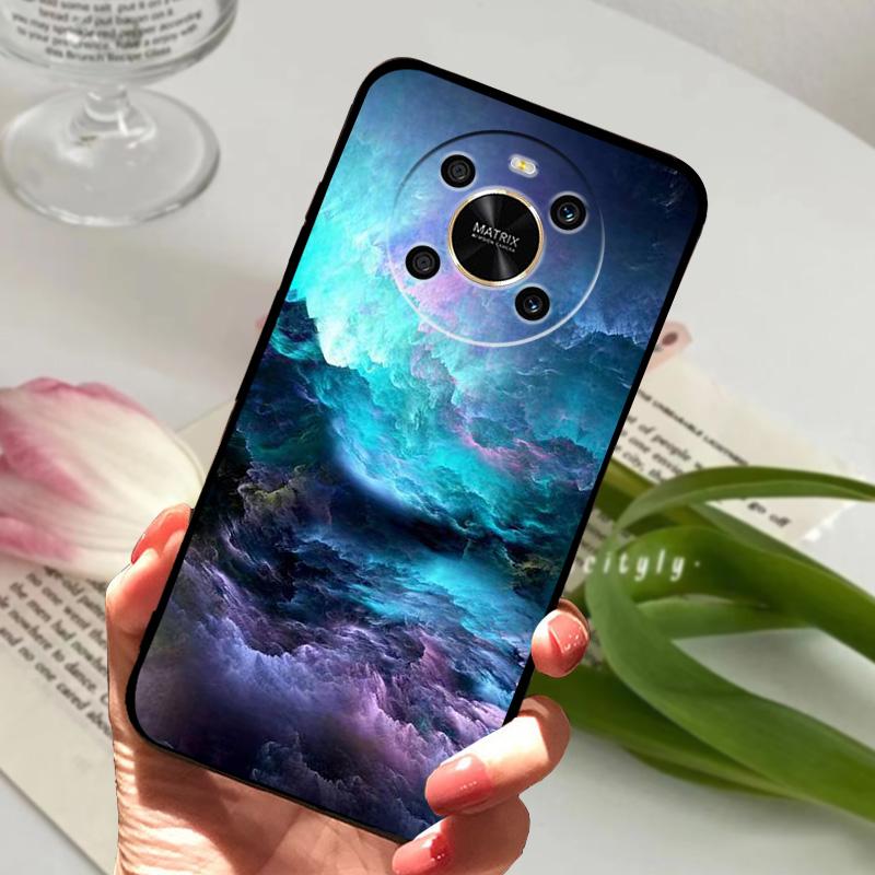 Чехол для Honor Magic4 Lite 5G ANY-LX1 LX2 LX3 Силиконовый ТПУ Мягкая крышка для телефона Для Honor Magic 4 Lite Бампер Fundas Модный Люксовый