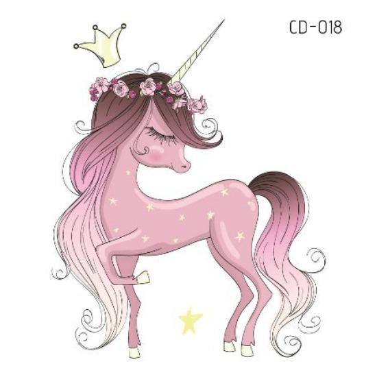 Cartoons Kids Temporary Tattoos Sticker Colorful Fake Tattoo Flash Waterproof Small Body Art Couple Child Designs