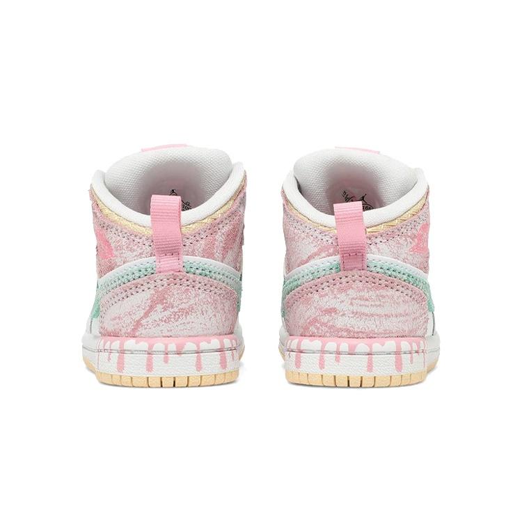 (TD) Air Jordan 1 Mid SE 'Ice Cream' Baby DD1668-100
