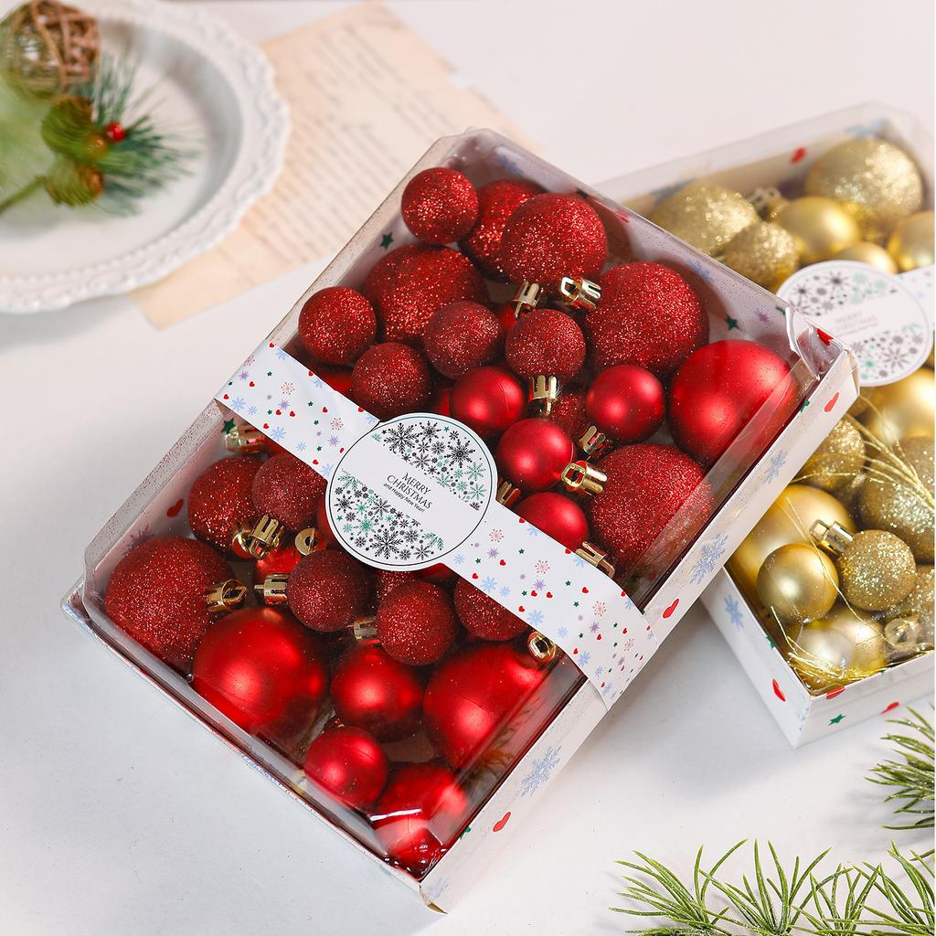 42-piece Christmas Bauble Set