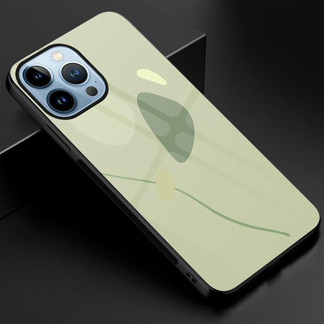 Чехол с абстрактным рисунком граффити для Iphone 14 13 12 Pro Max Mini Xs Xr X, чехол из закаленного стекла для Iphone 7 8 6s Plus Se 2022 11 Coque