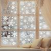 Christmas Snowman Snowflake Santa Claus Home Party Decoration Stickers Electrostatic Glass Window Wall Decals Year