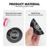 2pcs Car Drink Bottle Hoder Mat Sift-proof Protector Pad For Volvo S60 S80 S90 C30 XC40 XC60 XC70 XC90 V40 V60 V90 T6