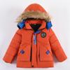 Fashion Children's Clothing Boys' Mid-length Thick Cotton Coat Small and Medium-sized Children's Cotton Clothes Children's Winter Cotton-padded Jacket