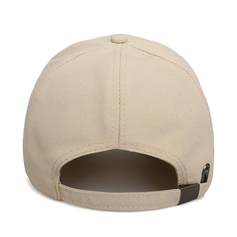 Canvas Baseball Cap Men'S Middle-Aged And Elderly Spring Sunscreen Casual Fishing Shade Duck Outdoor Tongue Hat