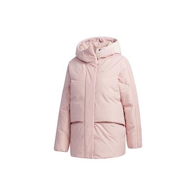 Neo W Strt Dw Puff Теплая спортивная куртка с капюшоном Женская куртка Ярко-розовая GJ8799