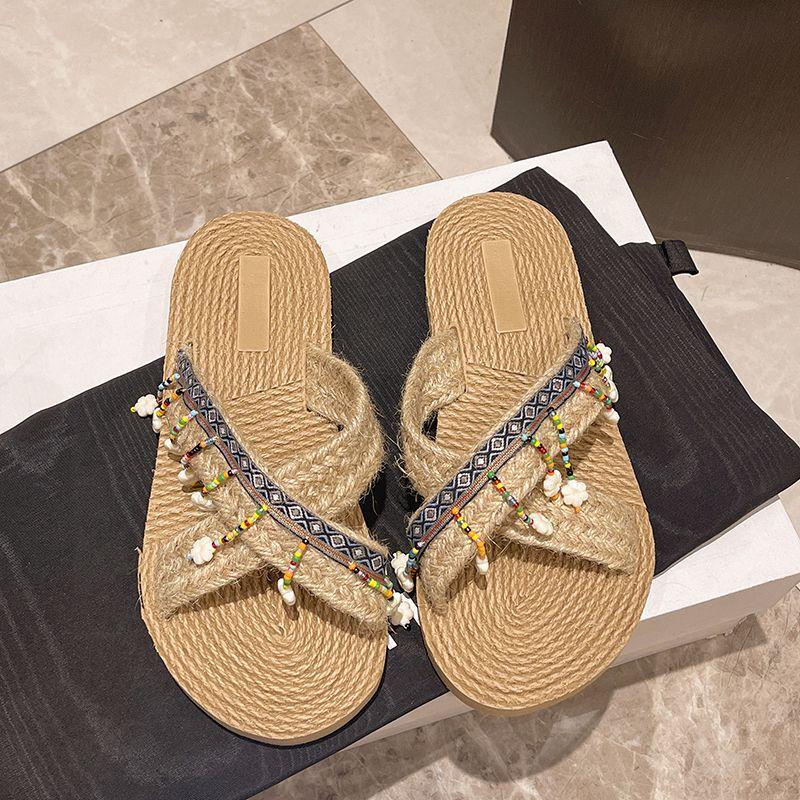 Отпускные шлепанцы на плоской подошве в корейском стиле, дешевая ликвидация, женские шлепанцы и женские сандалии, дизайнерская роскошь, Ева, распродажа обуви