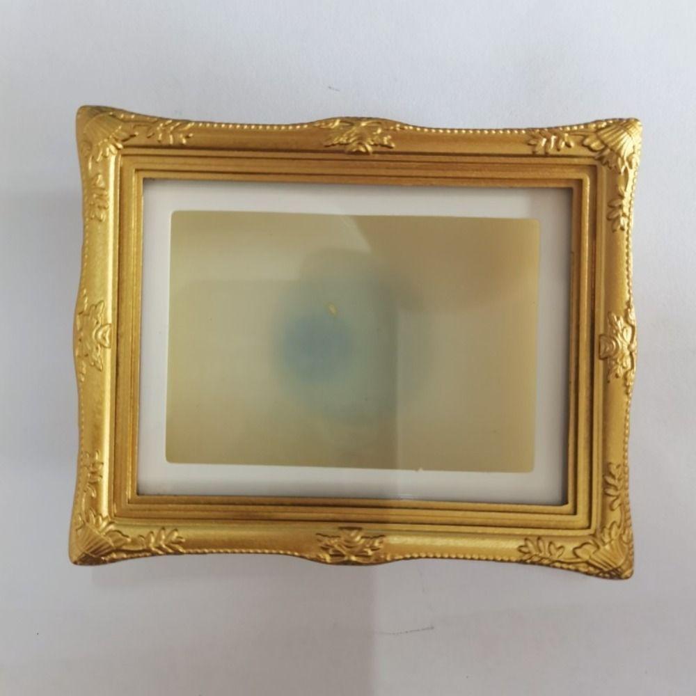 DIY Магнитная фоторамка на холодильник 3D Креативные магниты на холодильник Винтажное украшение для фотографий Картина Рамка для фотографий