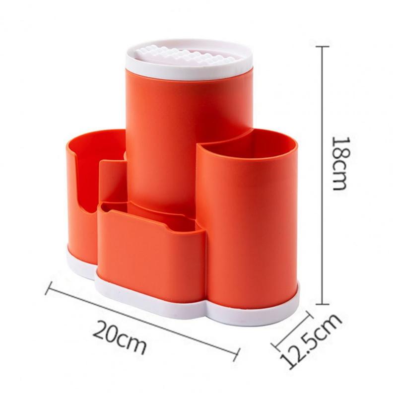 Пластиковая сливная трубка для палочек для еды, бытовая креативная клетка для палочек для еды, подставка для хранения кухонных ложек, ящик для хранения посуды, корзина для палочек для еды