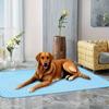 Dog Cooling Mat Ice Silk Cooling Pad Washable Pet Cool Bed Breathable Sleeping Mat for Large Dogs Cats