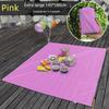 Ultra-Light Portable Pocket Picnic Mat, Outdoor Waterproof and Moisture-Proof Mat, Extra Large Camping Beach Grass Mat