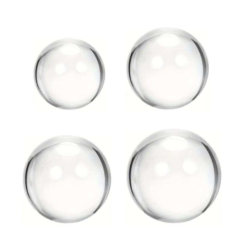 1PC Fortune Telling Ball Photography Props Reflective Glass Ball Decor Crystal Ball Clear