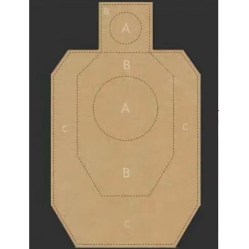 IPSC IDPA Shooting Training Target Paper