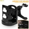 Auto Car Air Vent Outlet Beverage Cup Drink Water Bottle Clip-ons Holder Stand Interior