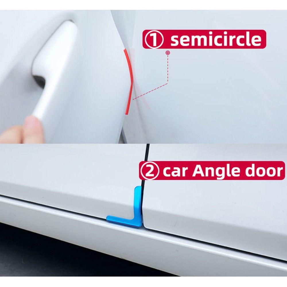 4 шт. силиконовая накладка на угол двери автомобиля, защита от царапин, защита от столкновений, защита от столкновений бампера