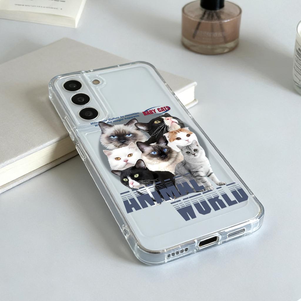 Clear Scratch-resistant Case for A13 4/5G Galaxy A32 A53 5G S21 FE Samsung Galaxy S21 S22 Ultra 5G Samsung Note20 Ultra