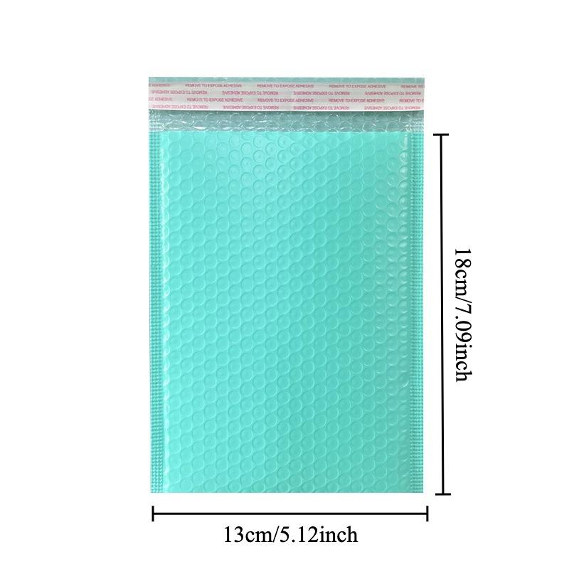 20Pcs Pink Green Blue Poly Bubble Mailers Padded Envelopes Self Seal Padded Envelopes Gift Bags Black Packaging Envelope
