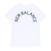 Футболка MT51985 Sport Arch Graphic с коротким рукавом WT [New Balance] (МТ51985) Мужской (белый)