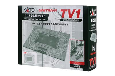 KATO Масштаб N TV1 Unitram базовый набор модель железной дороги набор рельсов 40-811
