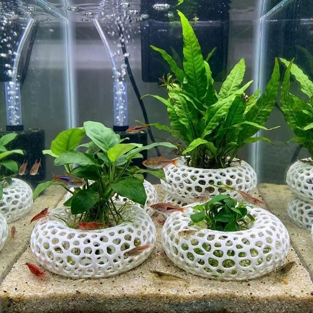 Porous Structure Aquarium Fish Shelter 3D Printed Shrimp Shelter Cave Shrimp Resting