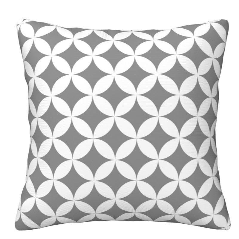 Home Decor Geometric  Floral Patterned Pillow Covers Pattern Cushion Cover Suitable For Sofa Bedroom Car Pillow Cover