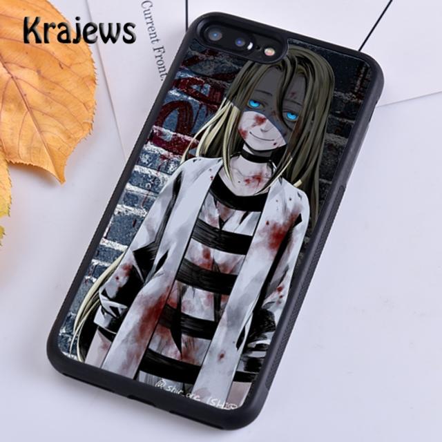 Чехол для телефона Krajews Satsuriku No Tenshi для iPhone 14 5 SE 6s 7 8 plus X XR XS 11 12 13 pro max Samsung Galaxy S21 S22ultra