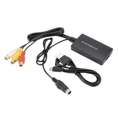 AV S-VIDEO Видео в HDMI-совместимый Конвертер Для HDTV DVD STB
