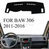 FOR BAW 306 2011-2016  Car Dash Mat Dashmat Dashboard  Cover Sun Shade Dash Board Cover Carpet  Accessories
