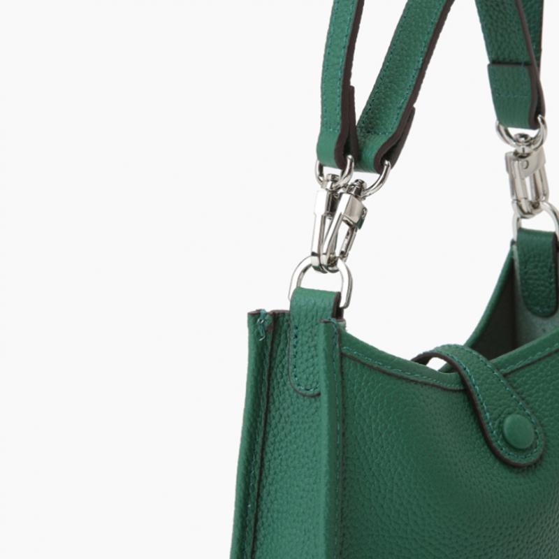 Benetton Benetton Натуральная коровья кожаная сумка Petit Bcbga3331 Gn