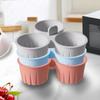 3 Grids Air Fryer Baking Cup Reusable Muffin Pan Multifunctional Air Fryer Egg Mold  Breakfast