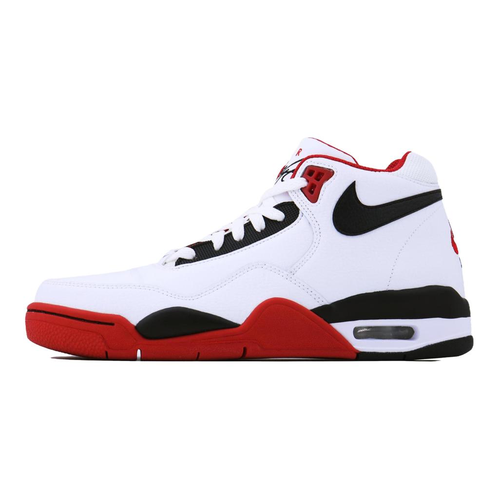 Nike Flight Legacy Благоприятная Лошадь Процветание S Средняя высота Винтажные Баскетбольные кроссовки Унисекс Белый Красный Черный BQ4212-100(Team168-S)