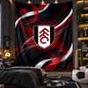 Wall Hanging Tapestry Fulham Football Print Cloth for Living Room Bedroom Home Decor