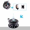 New Fly Fishing Reel 75mm Size Interchangeable Large Arbor Alloy Aluminum CNC Machine Casting For Fly Fishing Wheel Accessories