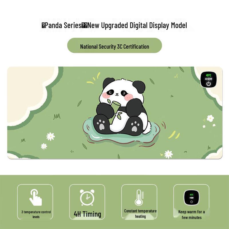 Panda Heated Desk Mat
