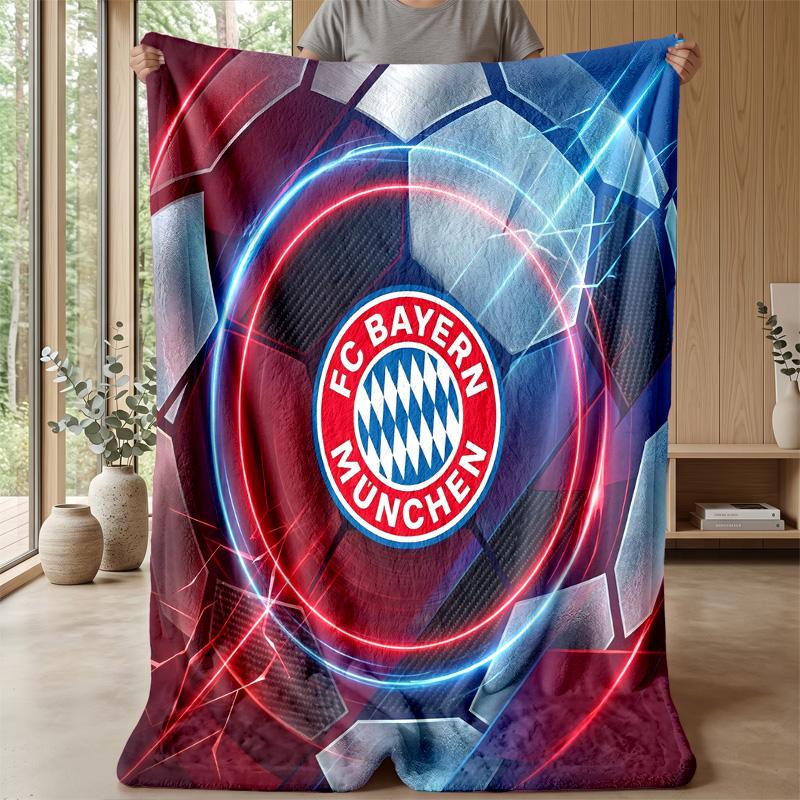 Bayern Munich Theme blanket Soft Flannel Blanket Plush Throw Blanket Cozy Sofa Bed Blanket for Home Decor