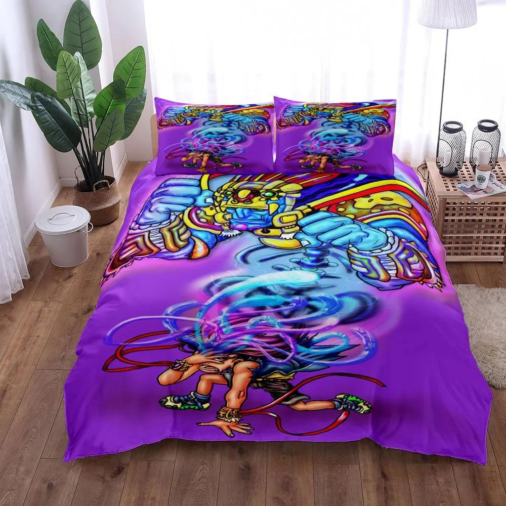 Inazuma Eleven Boys Duvet Cover Collection King Queen Double Full Twin Single Size With Bed Linen Collection