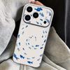 Синие Рыба Кит Океан Телефон Кожаный Шнурок Чехол Для iPhone 18 Pro Max 17 16 15 14 13 Pro Max Роскошный Гибридный ТПУ+ПУ Противоскользящий Мягкий Чехол Для Телефона
