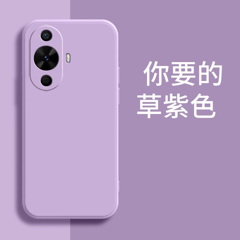 Применимо к чехлу для мобильного телефона Huawei NOVA11 Vitality Edition FIN-AL11 матовый ретро креативный ТПУ жидкий силикон