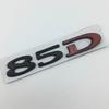 3D Metal 75D 85D 90D 100D Car Rear Boot Trunk Tailgate Emblem Badge Sticker Styling Accessories