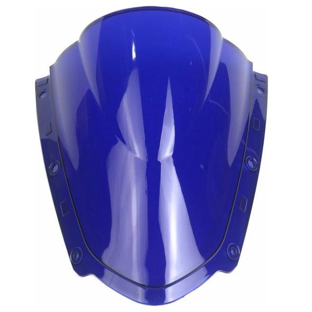 For Kawasaki Ninja ZX10R ZX-10R Motorcycle Screen Windshield WindScreen Double Bubble Fairing Wind Deflector