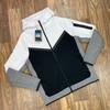 Cotton Knit Zip Hoodie Loose Fit Sports Jacket Men