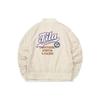 Fila Fusion Повседневная спортивная бейсбольная куртка женские куртки Off-White T11W035702F-IV