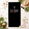 BJK FC Soft Beach Towel Stylish Beach Pool Towel for Summer Seaside Vacation Travel