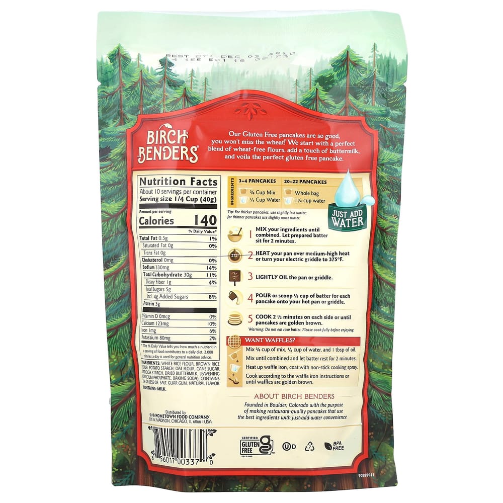 iHerb Gluten-Free Pancake and Waffle Mix 397g (14oz)