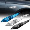 VRT4  2Pcs For MINI Cooper JCW WORKS R55 R56 F55 F56 R57 R58 R59 Metal Car Door Body Side Fender Sticker Emblem Decor Auto Accessories