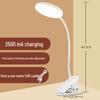 Kuailingtong LED Clip Desk Lamp - New Chinese Style, USB Charging, Dual-use, Eye Protection for Children's Room.