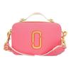 Marc Jacobs Bag M0015898 Flat Pink The Sure Shot Large Snapshot Leather Double J Logo Top Handle Crossbody [Marc Jacobs] (Shoulder Bag) Women's